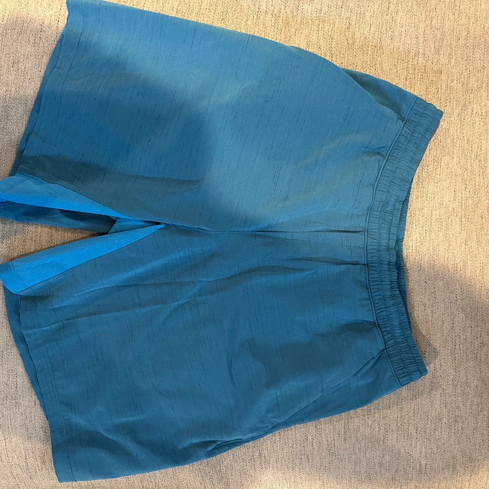 Blue men’s lululemon shorts size L